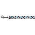 Unconditional Love Confetti Dots Nylon Collar Baby Blue 1 wide 6ft Lsh UN805073